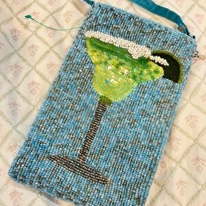 Beaded Margarita Golden Girls Florida Clutch Purse